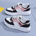 2023Women baskets en cuir PU chaussures pour femmes plate-forme blanche baskets décontractées printemps été femme conseil chaussures plates dames formateurs
