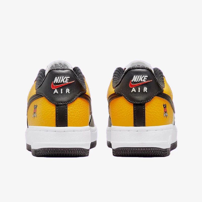 Nike véritable Air Force 1 chaussures basses pour enfants épissées résistantes à l'usure DQ7779-700