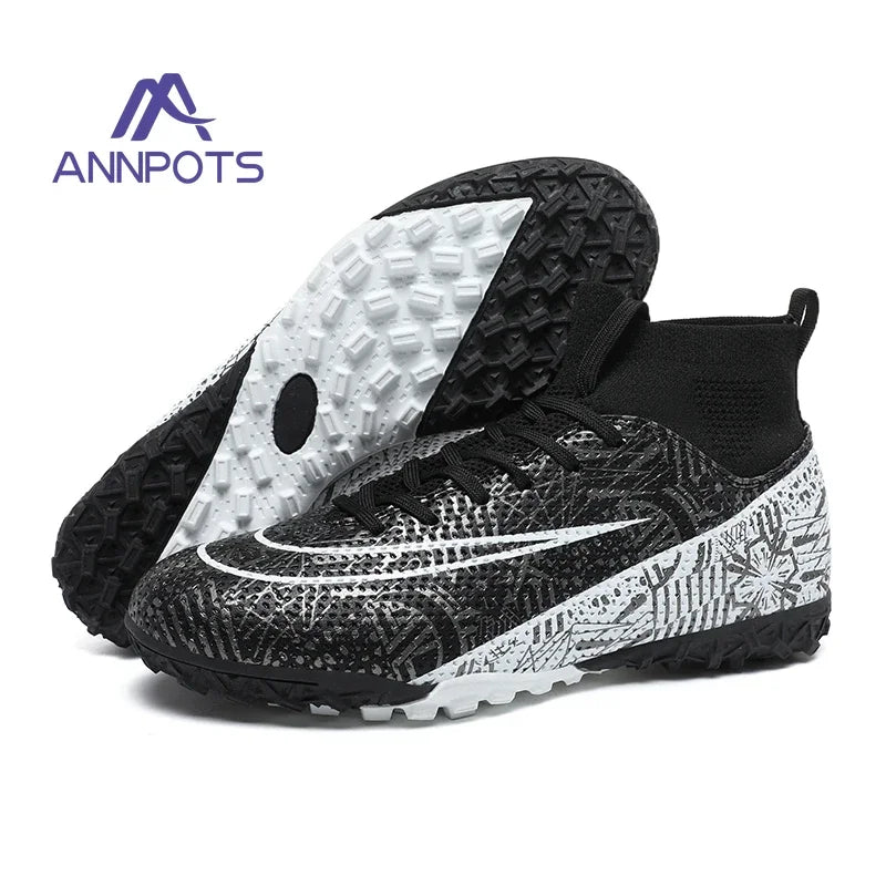 Offre spéciale chaussures de Football de qualité chaussures de Football pour hommes crampons de Football pour enfants bottes de Football originales enfants chaussures de Futsal unisexe