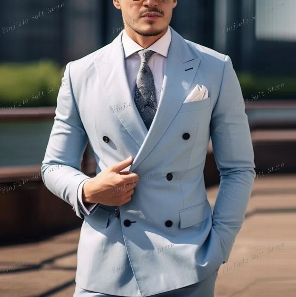 Vert armée hommes affaires Occasion formelle Tuxedos marié Groomsman fête de mariage bal mâle costume 2 pièces ensemble Blazer pantalon