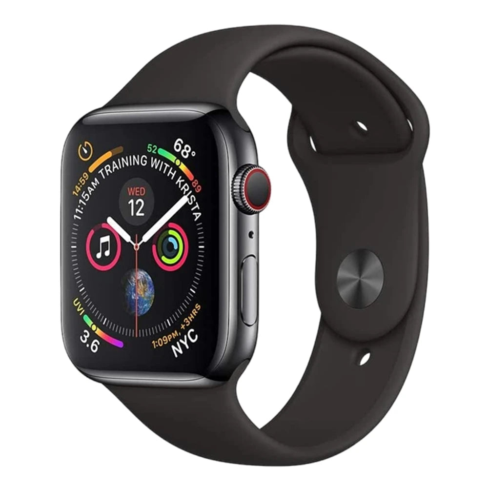 100% Original Apple Watch série 4 Smartwatch 40MM/44MM GPS en aluminium avec bracelet de Sport