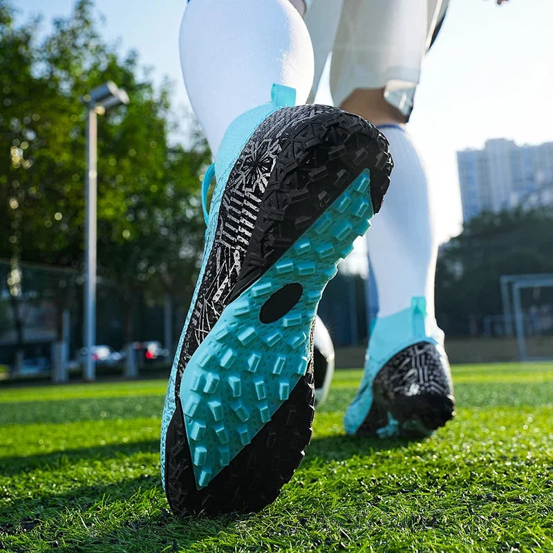 Offre spéciale chaussures de Football de qualité chaussures de Football pour hommes crampons de Football pour enfants bottes de Football originales enfants chaussures de Futsal unisexe