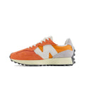 New Balance NB 327 Mesh Low top Casual City Commuting Running Shoes Unisex Orange Blanc