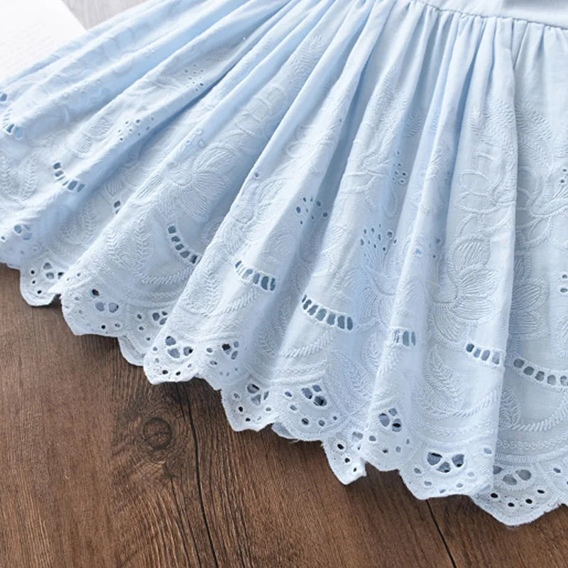Bear Leader – robes élégantes pour filles, Costumes de fête d'été pour enfants, tenues de princesse à fleurs, vêtements pour enfants, nouvelle collection 2025