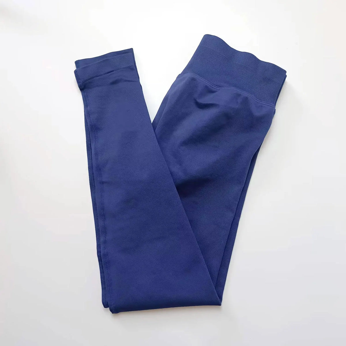 NCLAGEN Leggings de yoga pour femme, pantalon de sport sans couture, avec bande côtelée basse, vêtements de gym, tenue de fitness, collants effet scrunch bum