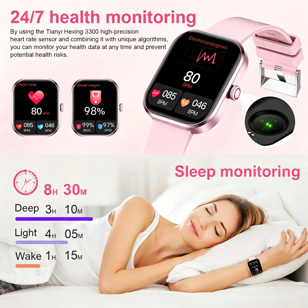Montres intelligentes pour femmes, nouvelle mode, appels Bluetooth, écran tactile complet, étanche, moniteur d'activité physique, montres intelligentes pour hommes