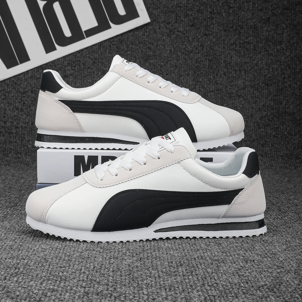 Chaussures de sport décontractées pour hommes avec semelles souples, chaussures de skate confortables et légères, chaussures de course en plein air, chaussures pour hommes
