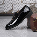 Mocassins formels brodés pour homme, chaussures de créateur pour mariage, chaussures de bureau, mocassins homme, chaussures élégantes pour homme