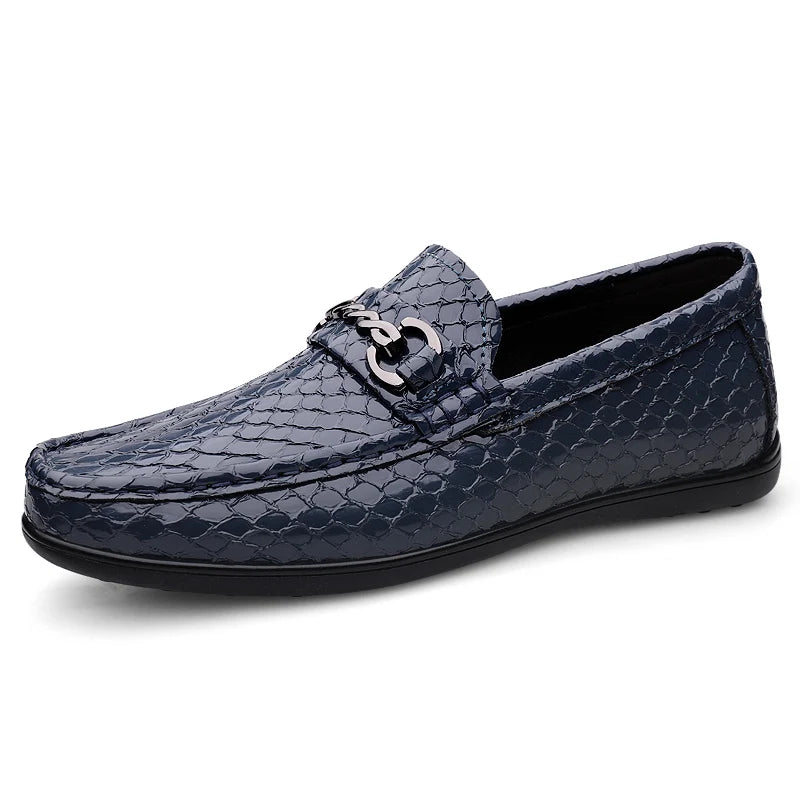 Mocassins Homme Tendance à Plateforme, Chaussures Décontractées Confortables pour Hommes, Légères, à Enfiler, Respirantes, pour la Marche et la Conduite