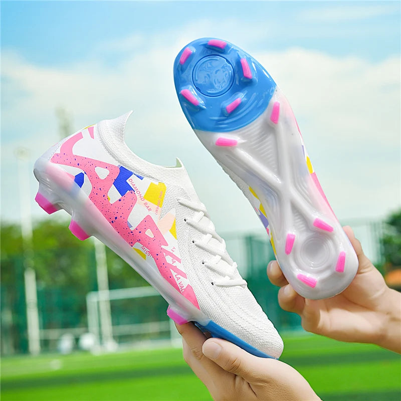 Nouvelles bottes de Football professionnelles hommes chaussures de Football société pour adultes crampons de Football ultralégers formation Football baskets en plein air