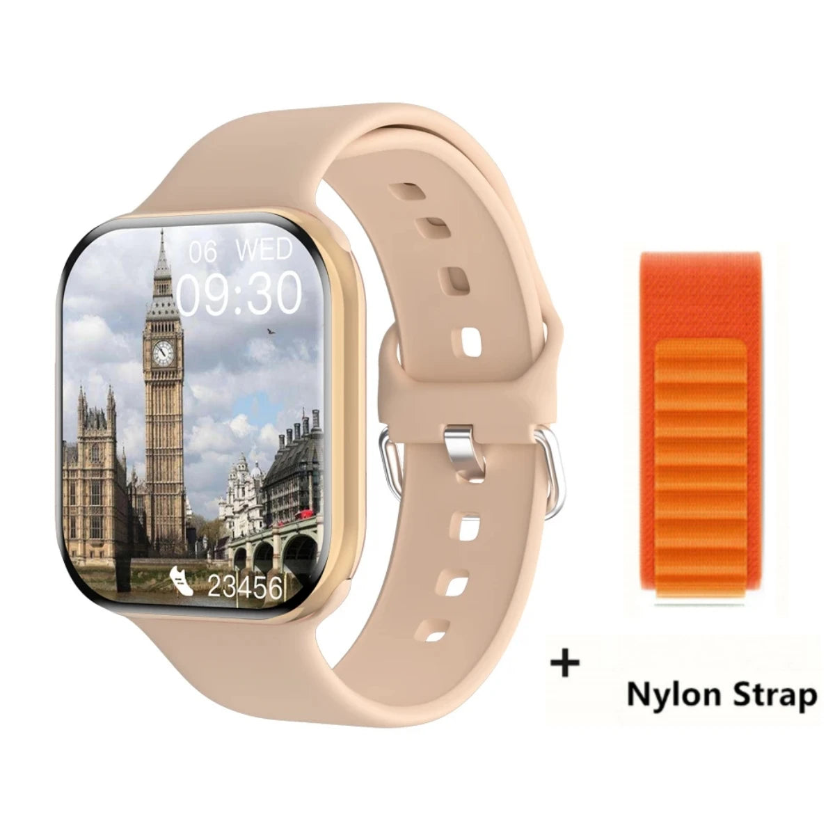 Montre connectée GPS 2026 Série 10 avec mémoire, musique, vidéo, appels Bluetooth, moniteur de fréquence cardiaque, étanche, NFC pour Apple et Android