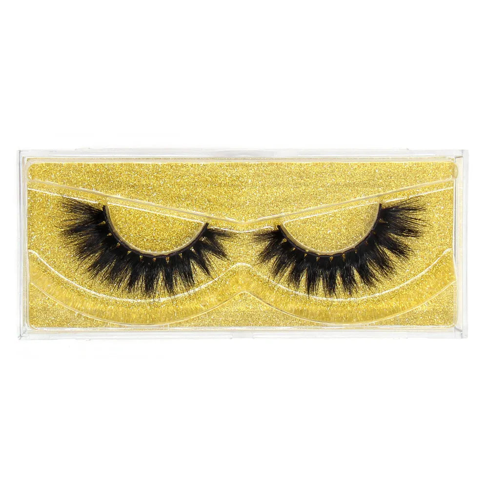 FOXESJI cils 3D vison cils populaire naturel long moelleux dramatique Extension de cils maquillage cils complet faux cils