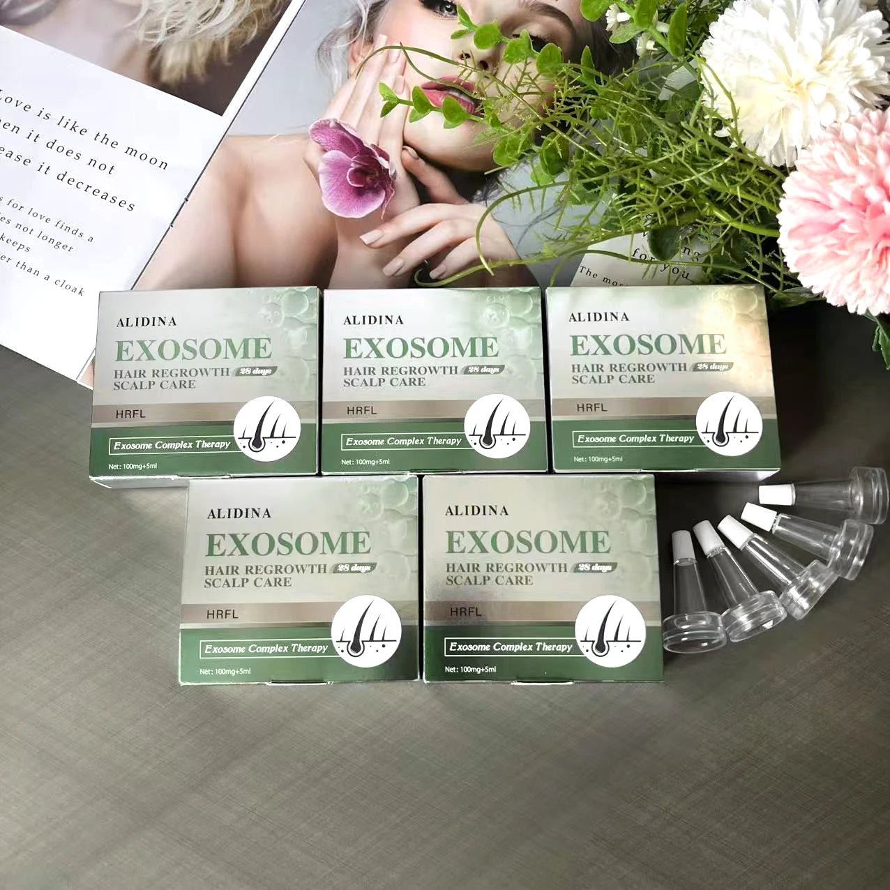 GD Le sérum essentiel pour la croissance des cheveux à l'exosomes Bio-scalp le plus efficace en 2025. efficace pour réparer la calvitie et la repousse des cheveux