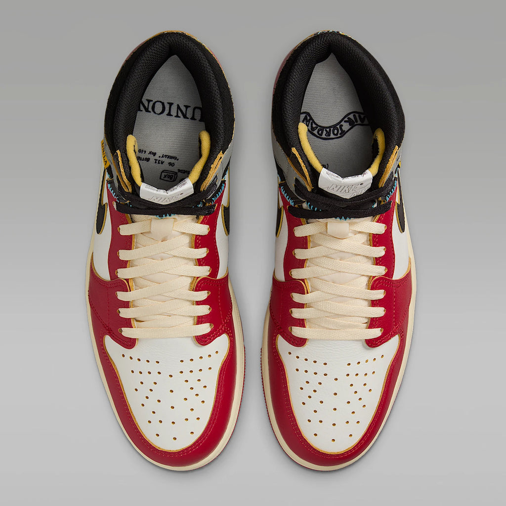 Nike authentique JORDAN hommes rétro rembourré à lacets respirant chaussures de basket HV8563-600
