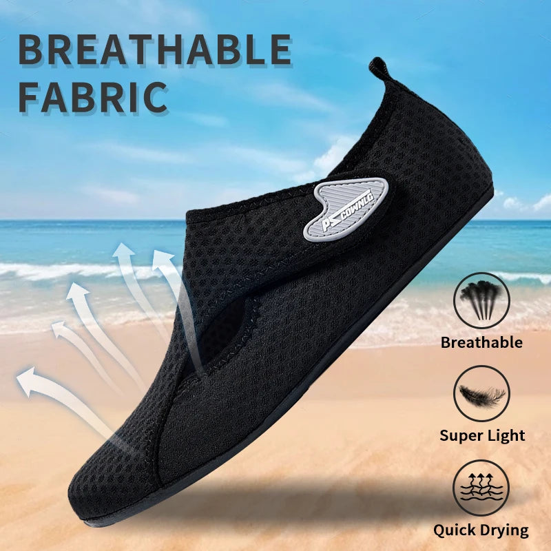 Chaussures de plongée femmes Aqua chaussures hommes plage natation Sport nautique chaussettes pieds nus Sneaker Fitness danse natation surf plongée en apnée chaussure