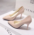 Escarpins à Talons Hauts en Cuir Verni pour Femme, Chaussures de Mariage à Talons Fins, Sexy, Pointues, Taille 44, Nouvelle Collection