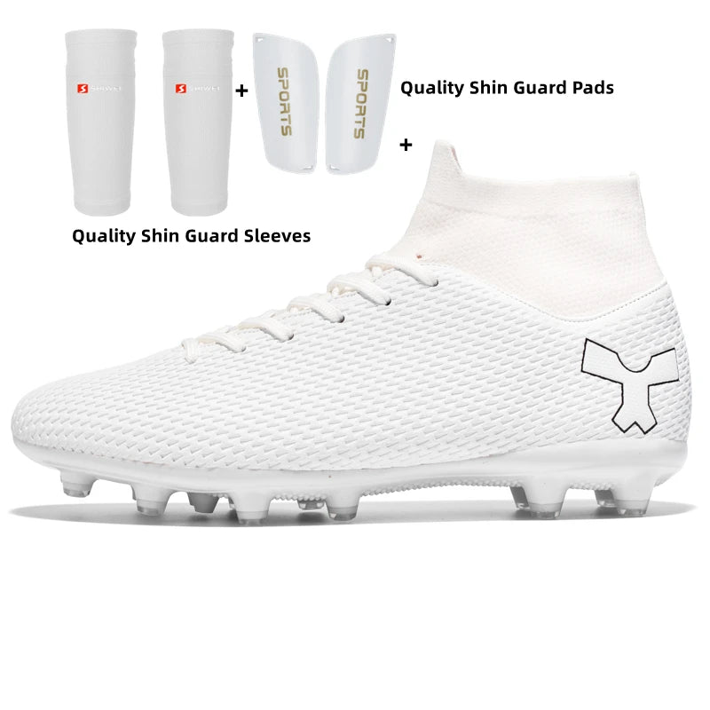 crampons de foot chaussures de football homme Chaussures de football unisexes pour hommes et enfants, chaussures de football de qualité, baskets de football pour garçons, bottes de société