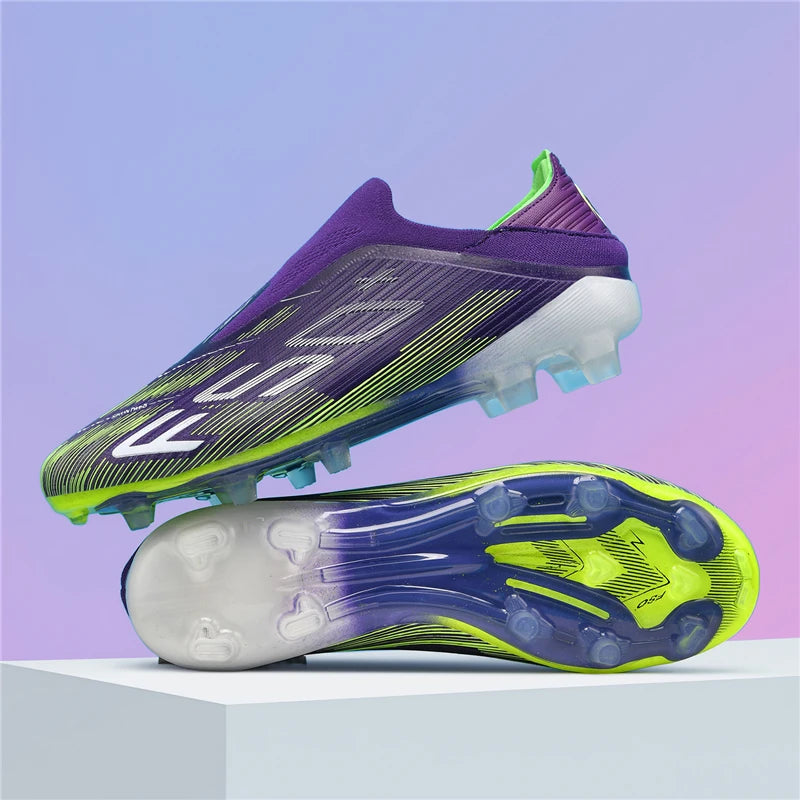 Nouvelles chaussures de football pour hommes, antidérapantes, pour futsal en salle, crampons pour terrain gazonné, baskets de haute qualité, modèle haut de gamme, très vendues, pour l'extérieur