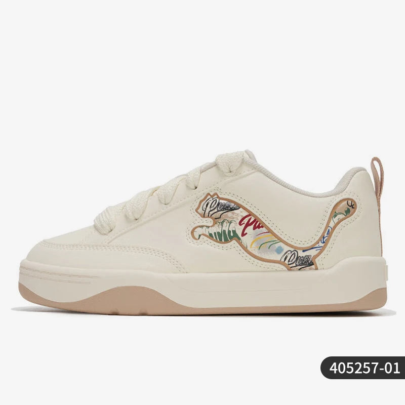 PUMA véritable 2025 automne unisexe Graffiti baskets basses durables 405257-01