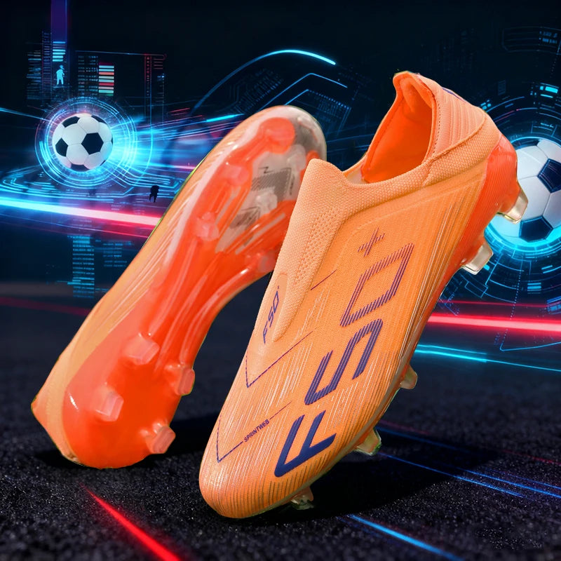 Nouvelles chaussures de football pour hommes, antidérapantes, pour futsal en salle, crampons pour terrain gazonné, baskets de haute qualité, modèle haut de gamme, très vendues, pour l'extérieur