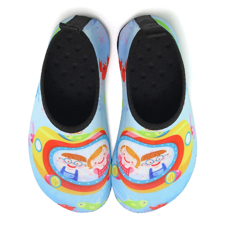 KID – chaussures de natation à semelles fines, chaussures de sol d'intérieur pour tout-petits, chaussures d'eau de plage d'été, pieds nus, chaussures de bain 20-35 #