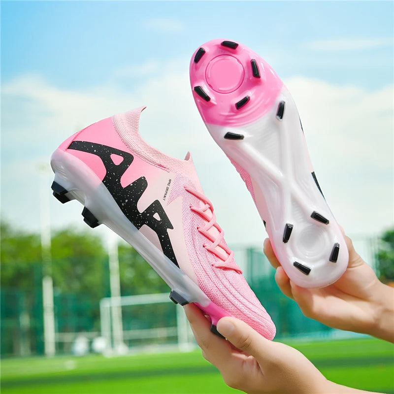 Nouvelles bottes de Football professionnelles hommes chaussures de Football société pour adultes crampons de Football ultralégers formation Football baskets en plein air