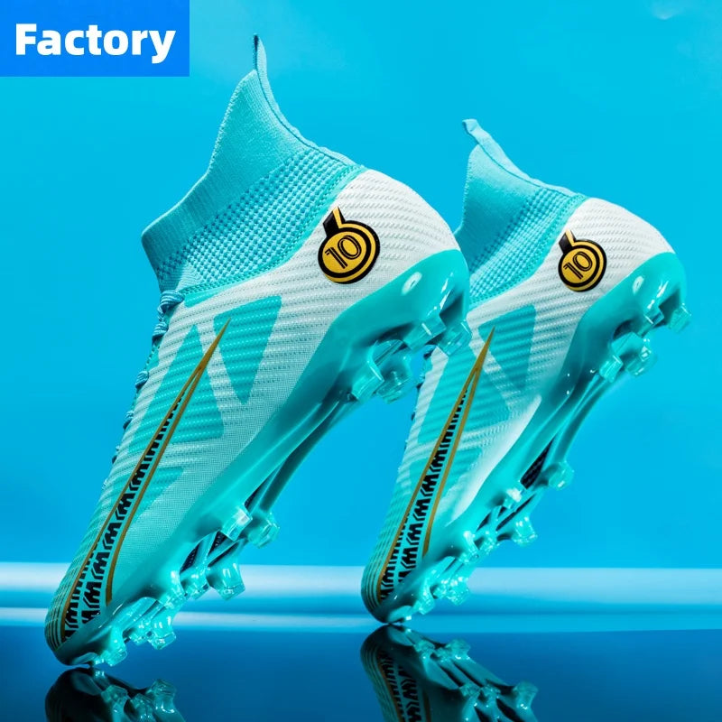 Chaussures de football professionnelles pour hommes, chaussures de football de société, crampons de football ultralégers, baskets de football d'entraînement pour hommes, chaussures de sport d'extérieur