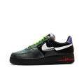 Chaussures de skateboard Nike Air Force 1 pour femme, coupe basse, gris/vert