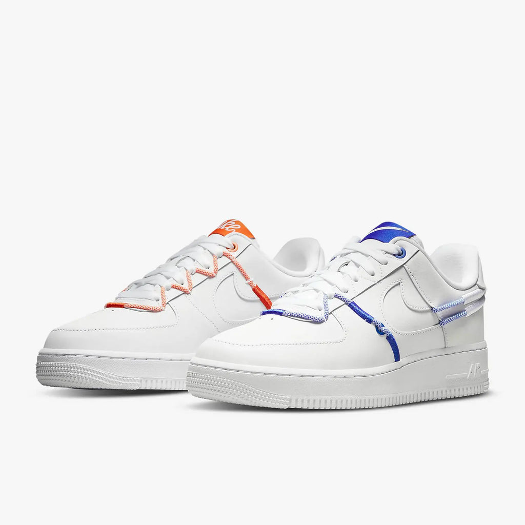 Nike Authentique Air Force 1 07 LX AF1 Baskets Contrastes pour Femmes DH4408-100