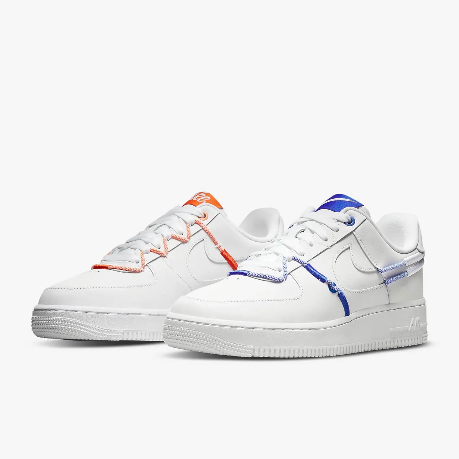 Nike Authentique Air Force 1 07 LX AF1 Baskets Contrastes pour Femmes DH4408-100