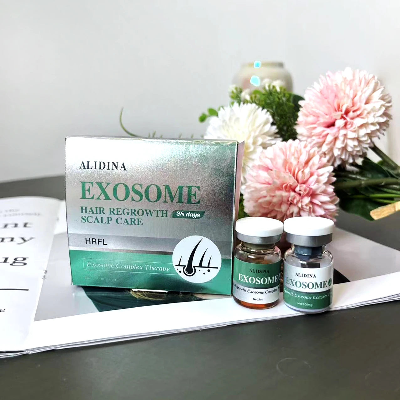 GD Le sérum essentiel pour la croissance des cheveux à l'exosomes Bio-scalp le plus efficace en 2025. efficace pour réparer la calvitie et la repousse des cheveux