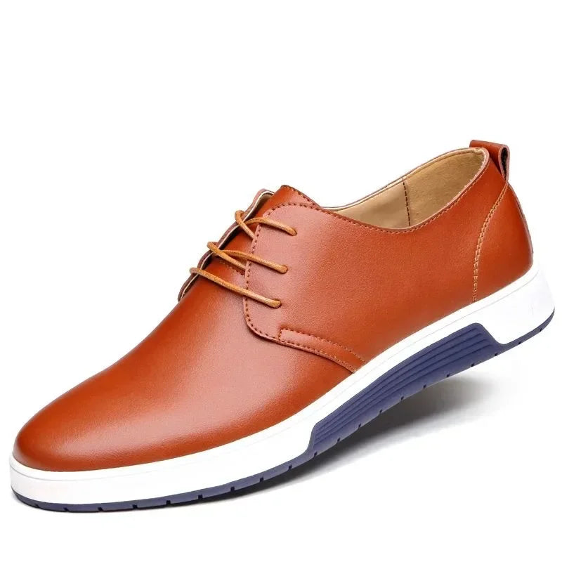 Mocassins creux en maille respirante pour hommes, chaussures plates d'été, chaussures de conduite pour hommes, chaussures en cuir d'affaires classiques à lacets, mode 2024