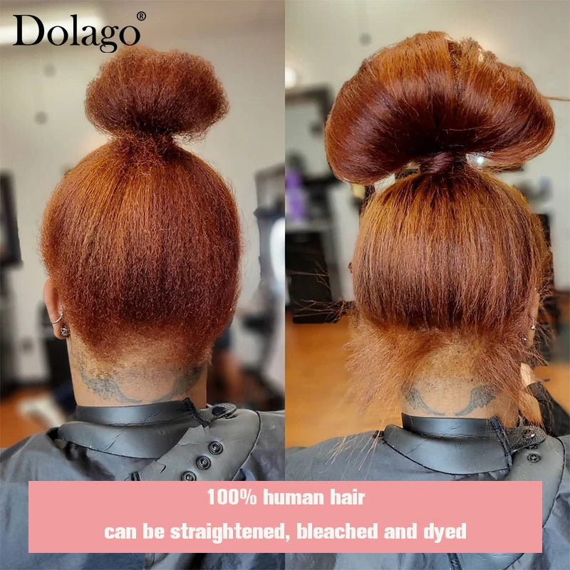 Dolago-Extensions de cheveux afro crépus bouclés pour femmes, Bundles de cheveux humains noirs naturels, KerBrian Flat K Tip, 4B 4C ktHair