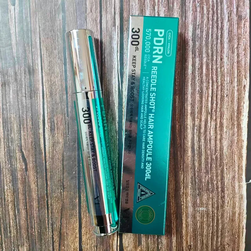 Ampoule capillaire coréenne VT PDRN Reedle Shot 100ml, Ampoule de croissance capillaire microcristalline 15ml, Traitement nourrissant du cuir chevelu, Soin capillaire