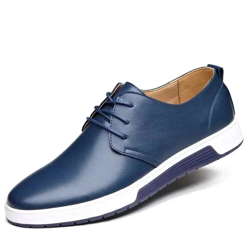Mocassins creux en maille respirante pour hommes, chaussures plates d'été, chaussures de conduite pour hommes, chaussures en cuir d'affaires classiques à lacets, mode 2024