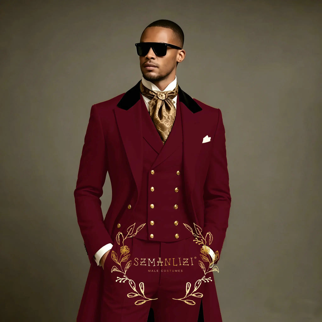 Costume de bal gris clair 3 pièces coupe ajustée pour homme, ensemble blazer long pour marié, garçons d'honneur, affaires, banquets et soirées
