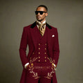 Costume de bal gris clair 3 pièces coupe ajustée pour homme, ensemble blazer long pour marié, garçons d'honneur, affaires, banquets et soirées