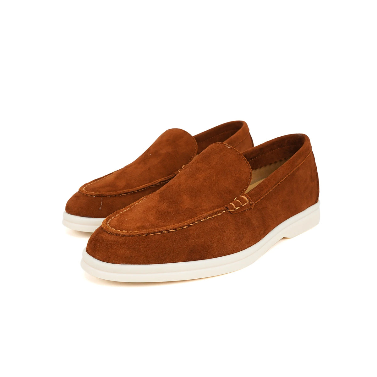 Chaussures plates de luxe en cuir pour femmes, mocassins de créateur, chaussures de marche confortables pour femmes, chaussures décontractées d'été, décontractées 44
