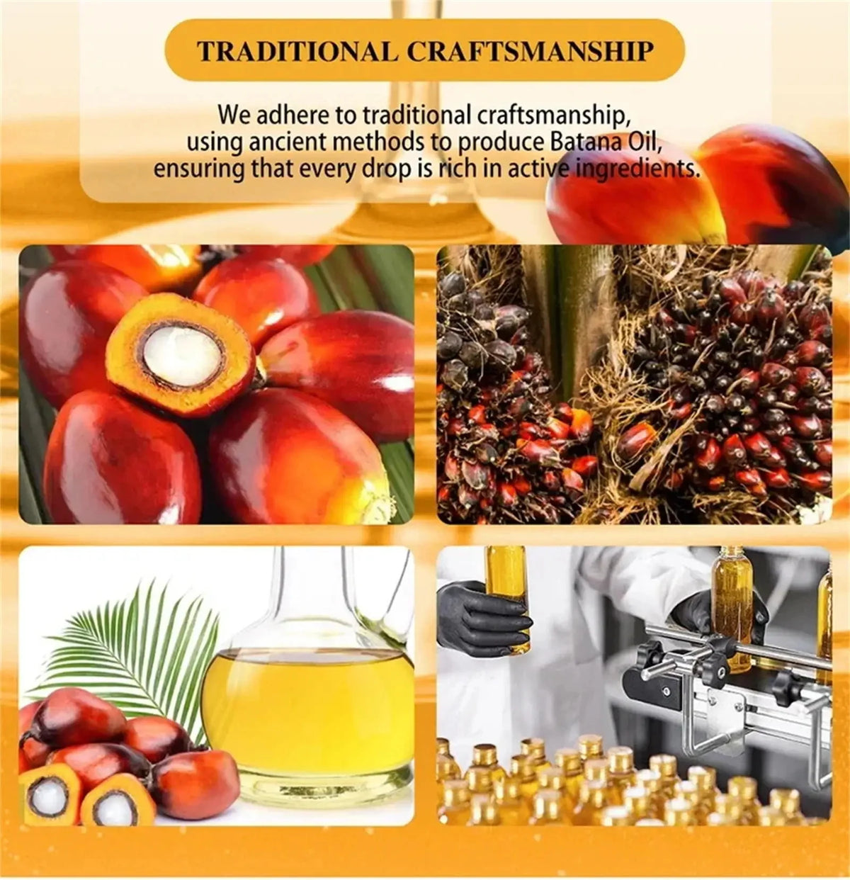Sérum capillaire en spray à l'huile de Batana pour la croissance des cheveux, repousse rapide en 7 jours, réparation, nourrissant les racines, anti-chute, essence pour hommes et femmes, produits de soin capillaire