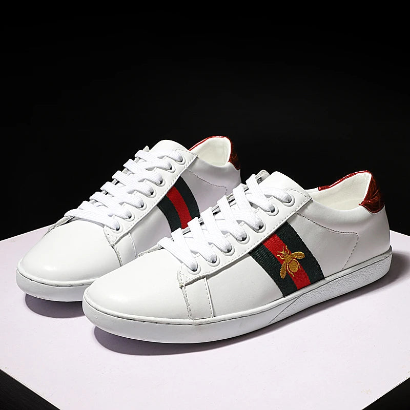 Baskets décontractées grande taille 43 44 pour femmes et hommes, chaussures de planche de luxe de styliste, chaussures de sport à plateforme accrue en croûte de cuir, à la mode