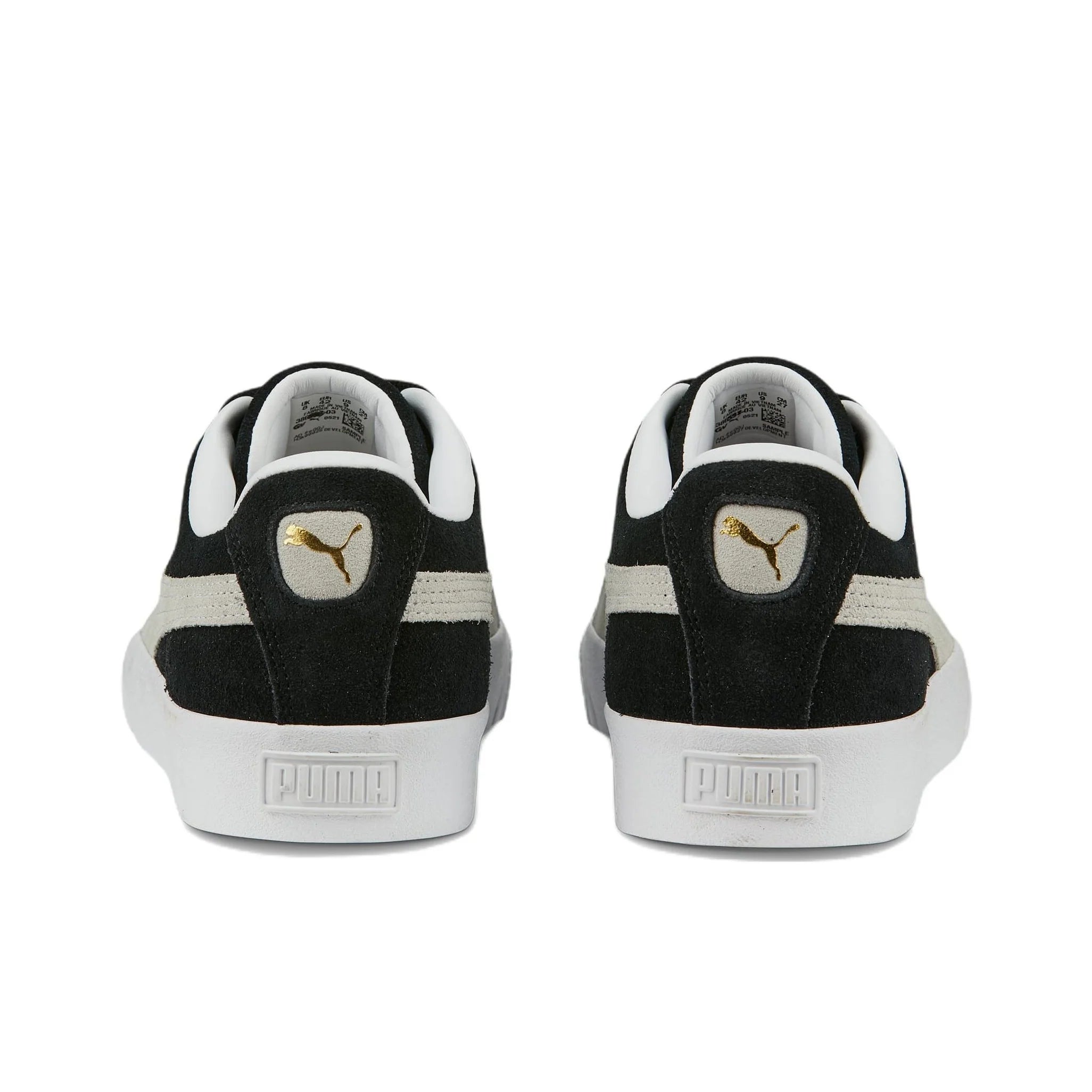 Sneakers classiques en daim PUMA 'Noir Blanc' 386598-03