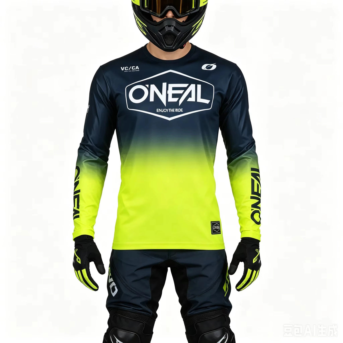Combinaison de course en descente pour hommes, haut de cyclisme VTT, maillot de motocross, vêtements de sport respirants à séchage rapide pour tout-terrain