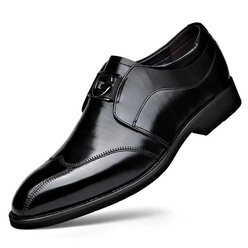 Hommes d'affaires chaussures en cuir verni homme richelieu chaussures pour homme robe chaussure mocassins bout pointu mâle mocassins grande taille chaussures pour hommes