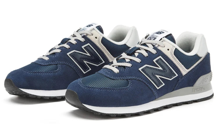 New Balance NB 574 Chaussures de course basses unisexes Bleu foncé