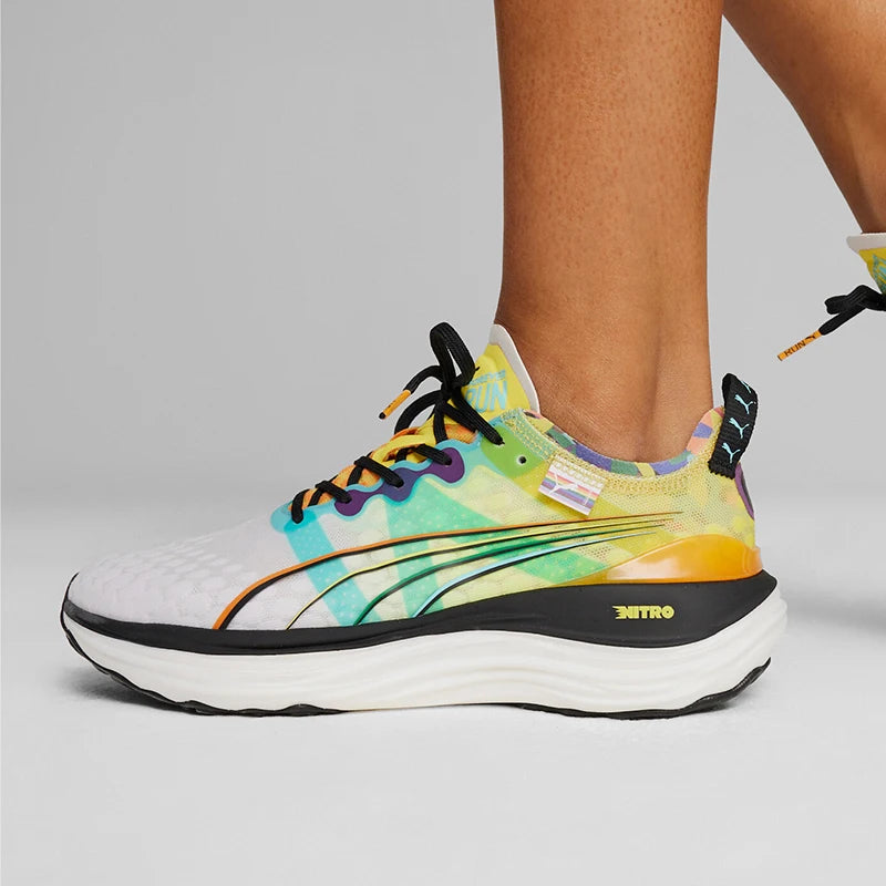 Puma genuine FOREVERRUN NITRO chaussures de course résistantes à l'usure pour hommes et femmes, chaussures de sport à la mode 380100-01