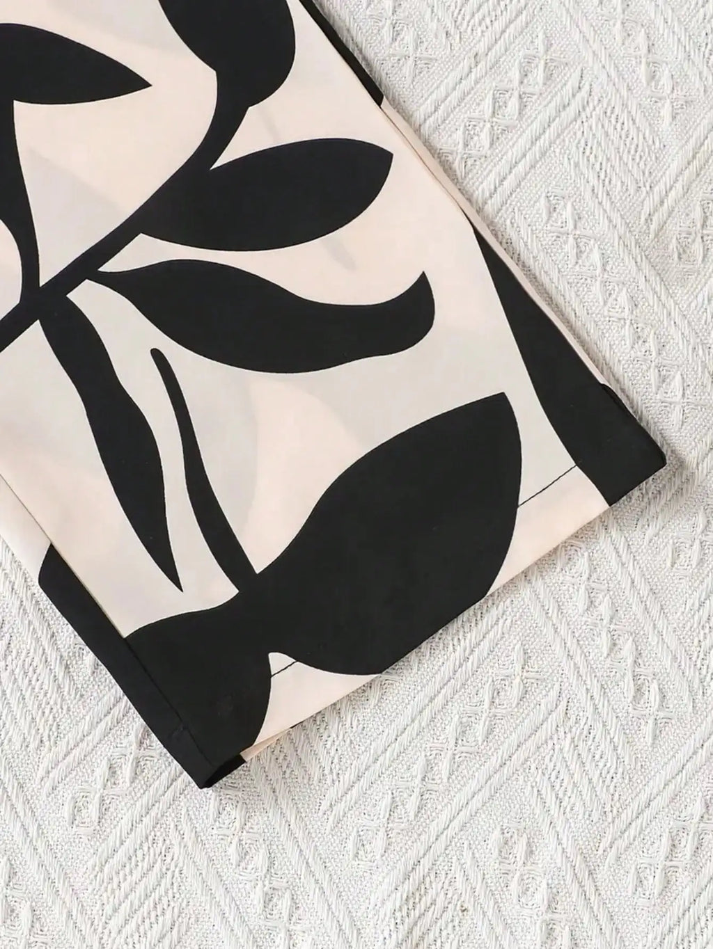 Haut à nœud uni pour filles, pantalon ample à jambes larges pour les vacances d'été, adapté à la tenue en plein air