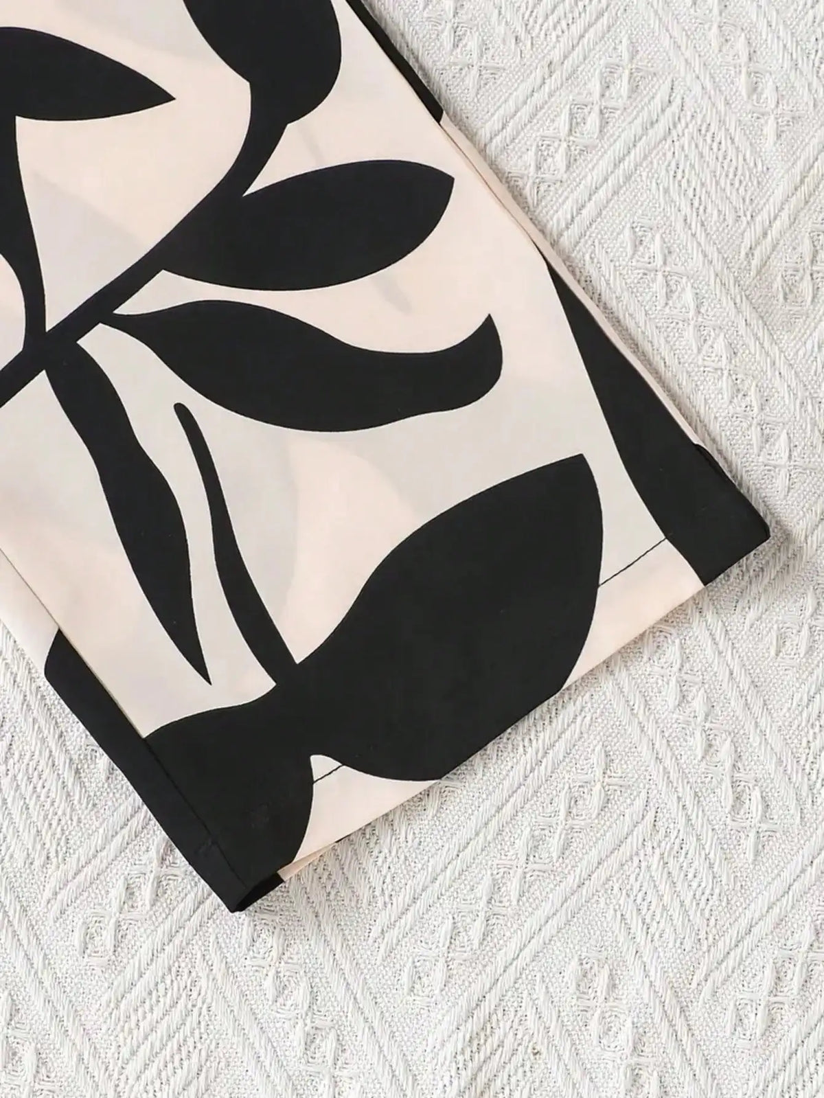 Haut à nœud uni pour filles, pantalon ample à jambes larges pour les vacances d'été, adapté à la tenue en plein air