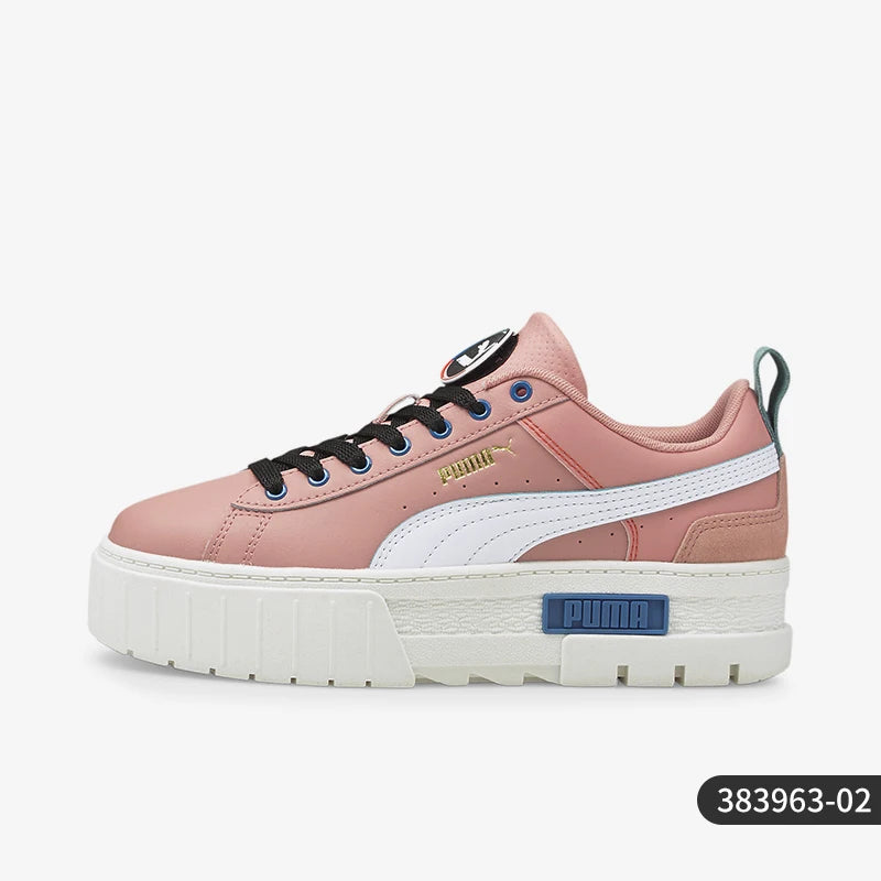 Puma véritable MAYZE GO femmes durables basses semelle épaisse baskets décontractées 383963-02