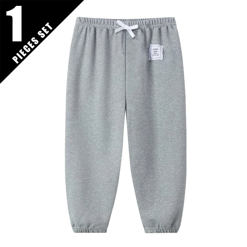 Short à Bretelles Solides pour Enfant Garçon et Fille, Pantalon Joker Confortable à Taille artificiel astique, Mode Décontractée, 1/3/6 Pièces