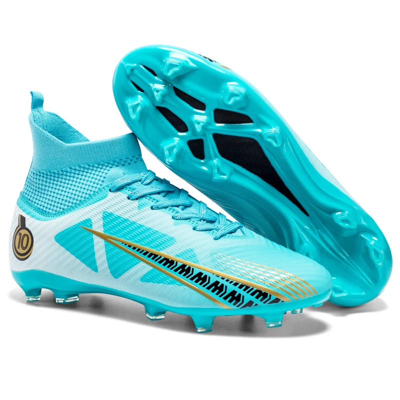 Chaussures de football cloutées pour hommes et femmes, chaussures de football, chaussures d'entraînement de football en plein air, offre spéciale